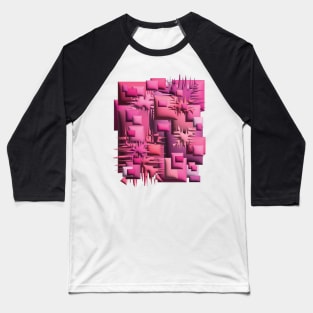 Shades of Pink 1 Baseball T-Shirt